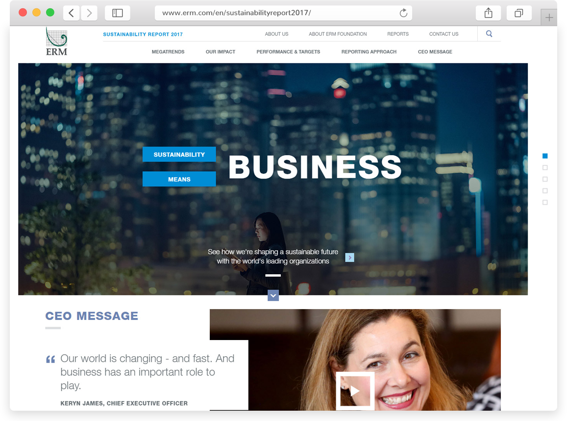 ERM Sustainability Report